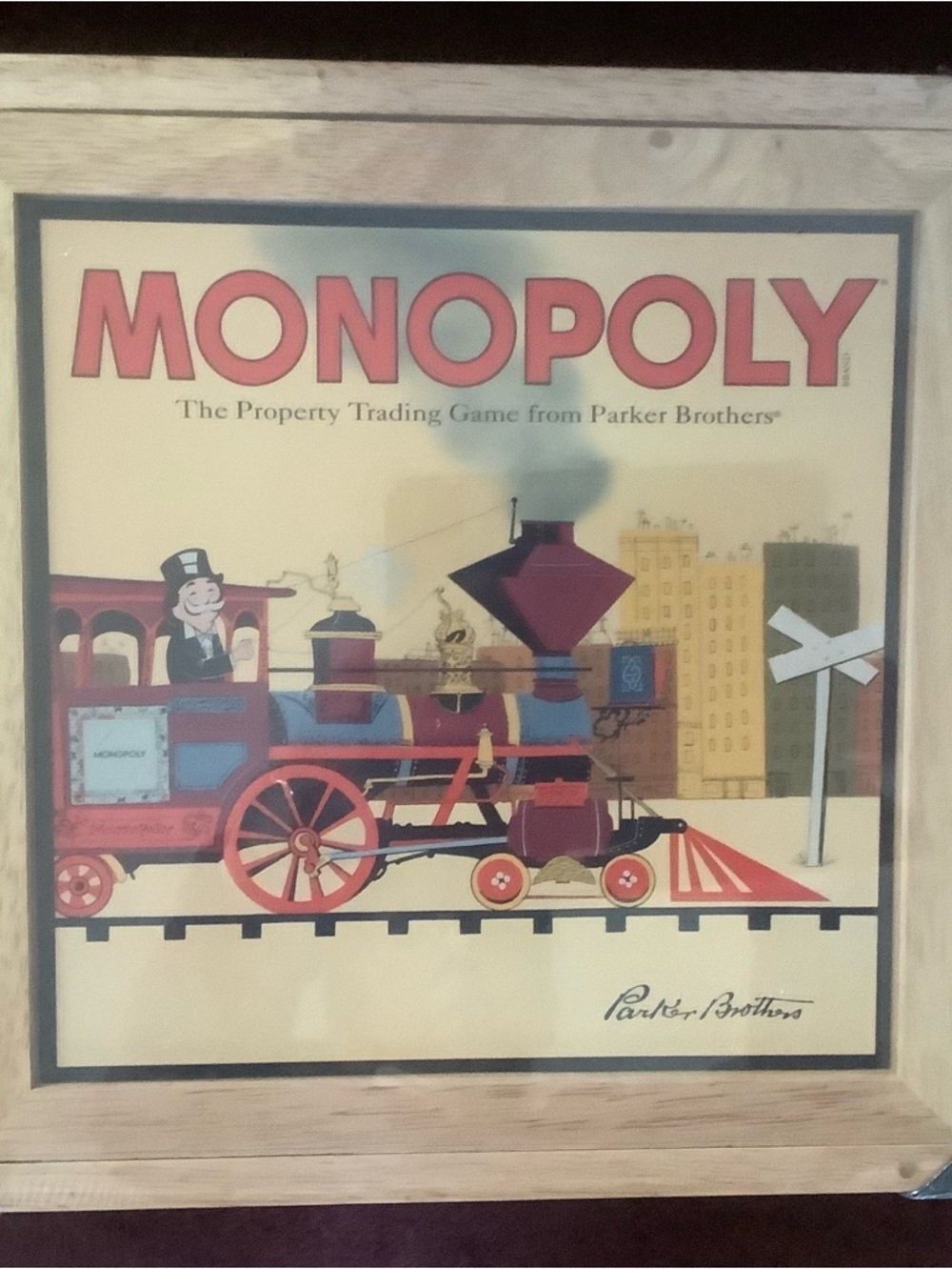 Vintage Monopoly Game in Wooden Case. Brand New,Sealed!